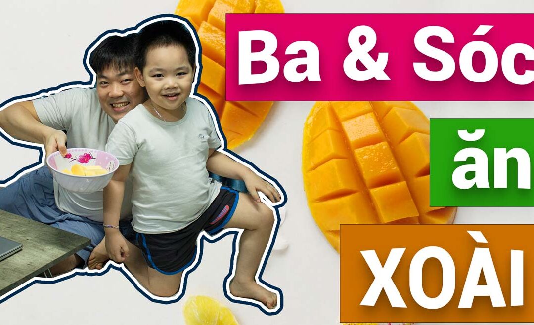 11 giờ đêm rủ thằng Sóc con (Nà pin) ăn xoài | Năn nỉ nó coi video mình làm và cái kết | Ba và Sóc ăn xoài